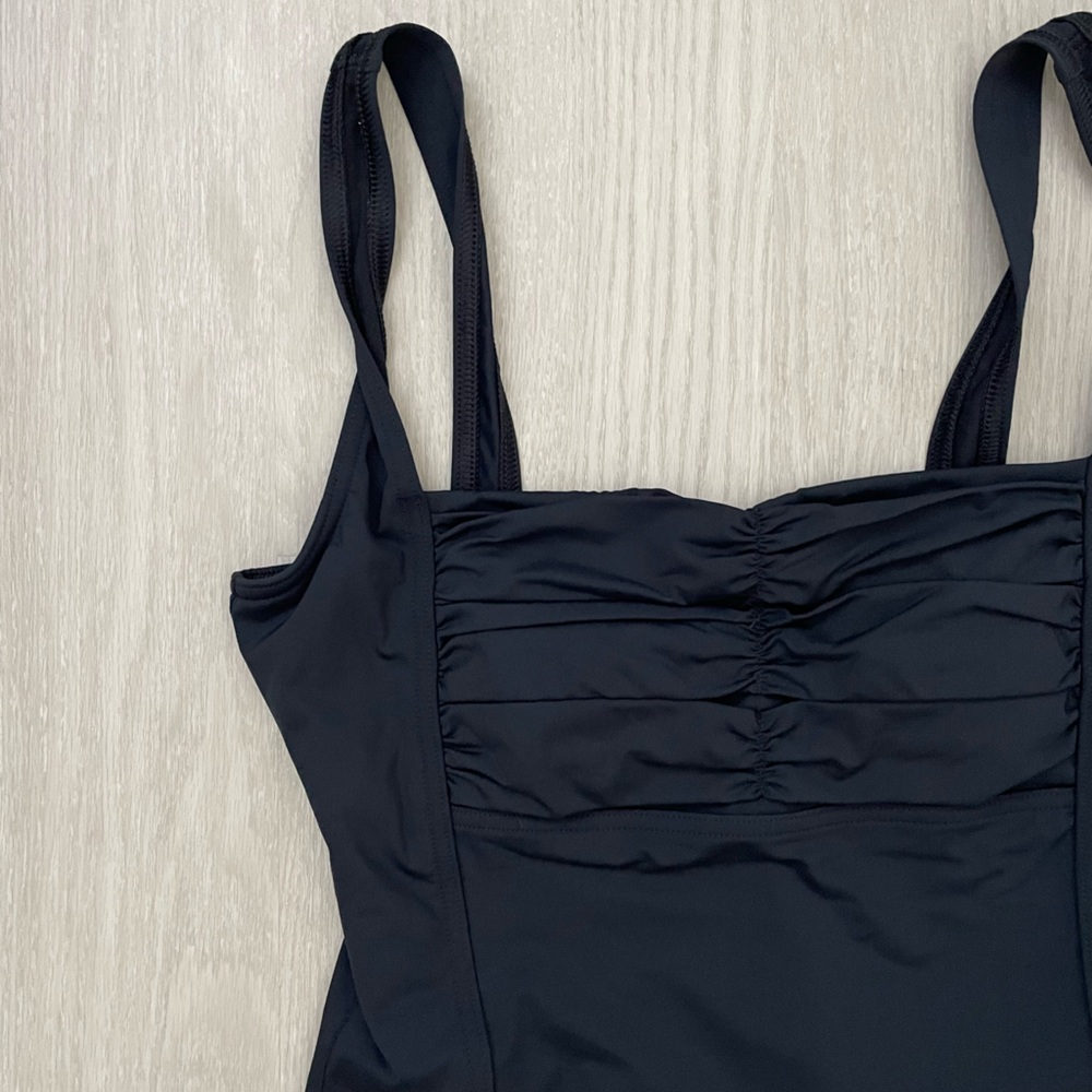 calvin klein one piece black suit